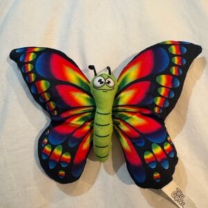 Colorful Butterfly Plush Toy 6”